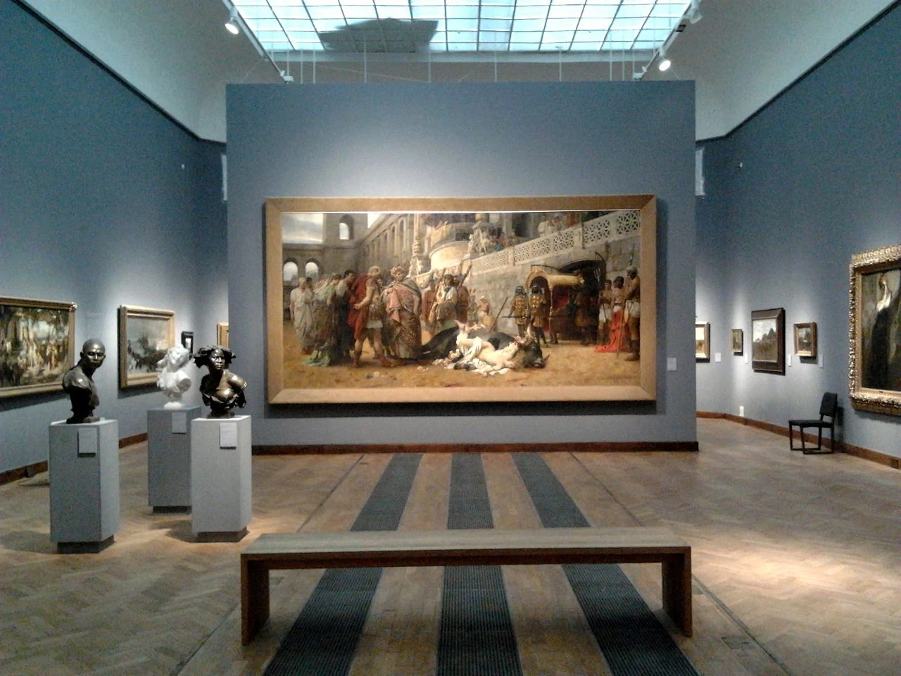 Henryk Siemiradzki - Una Dirce cristiana nel circo di Nerone, Museo nazionale di Varsavia 1